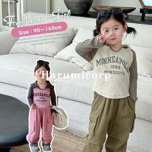 セットアップ キッズ ベビー服 女の子 男の子 tシャツ 長袖 ロングパンツ 子供服 春 秋 おしゃれ 可愛い ジャージ スポーツ トップス ボ