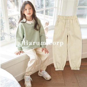 ロングパンツ キッズ ジュニア 子供服 女の子 秋服 長ズボン 韓国子供服 デニムパンツ ボトムス ストレッチパンツ カーゴパンツ 子ども服