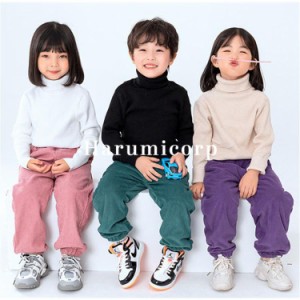 ロングパンツ キッズ 6色 裏起毛 子供服 男の子 女の子 秋冬 ボトムス ズボン 長ズボン ストレッチパンツ ジャージパンツ ウェストゴム 