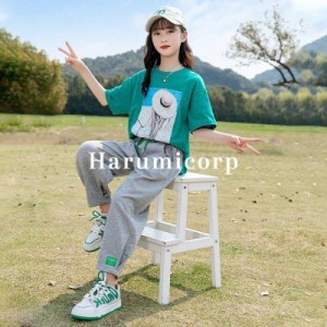 ベビー服 セットアップ キッズ 女の子 男の子 子供服 tシャツ 半袖 ハーフパンツ 長ズボン 韓国子供服 夏服 おしゃれ 可愛い こども服 赤