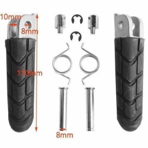 バイクパーツ アクセサリー用品 バイク フロントフットレスト フットペグ