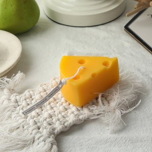 ノベルティの香りのキャンドル大豆ワックス長持ちするティーライトキャンドルの装飾チーズ