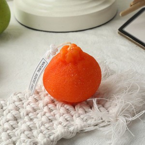 ノベルティの香りのキャンドル大豆ワックス長持ちするティーライトキャンドルの装飾オレンジS