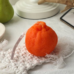 ノベルティの香りのキャンドル大豆ワックス長持ちするティーライトキャンドルの装飾オレンジL