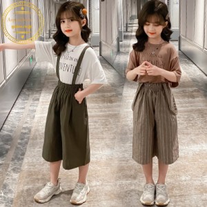 子供服 セットアップ キッズ 女の子 ショーツ 韓国子供服 おしゃれ 上下セット 2点 トップス 半袖 パンツ かわいい 春夏 通学着