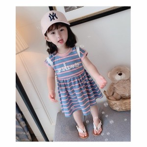 ワンピース キッズ 子供服 韓国子供服 ジュニア 夏 ノースリーブ 膝丈 レースワンピース 子供ドレス dress おしゃれ 可愛い 通学着 通園