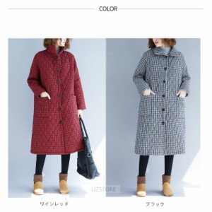 ジャケット 綿コート コート秋冬服 レディース ポケット付き　アウター 着痩せ 防寒 アウター