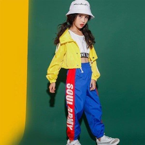 ダンス衣装 ジャズダンス アウター 女の子 トップス JAZZ ダンス ヒップホップ ストリートダンス 子供用 キッズ アウター  ダンスウェア 