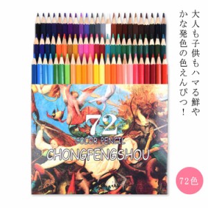  72色 いろえんぴつ 色鉛筆 画材 お絵かき 子供 色えんぴつ お絵かき アート鉛筆 発色よい 単色 油性色ペン 初心者 お絵描き 油性色鉛筆 