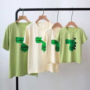 親子コーデ 親子ペアルック Tシャツ 親子ペアTシャツ キッズ レディース 親子 リンクコーデ メンズ 兄弟 姉妹 ファミリー 親子ペア/父の