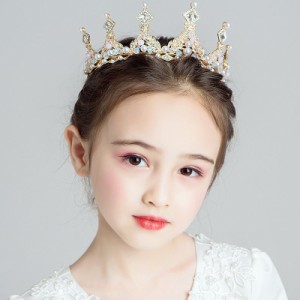 ヘアアクセサリー 手作り 髪飾り 子供 ヘッドドレス イヤリングセット 女の子 ピアノ 発表会 花 白花 ホワイト リボン ティアラ カチュー