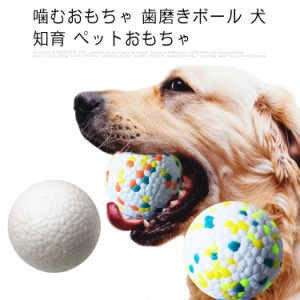 噛むおもちゃ 歯磨きボール 犬 知育 ペットおもちゃ 知育玩具 新型E-TPU 頑丈マックス ストレス解消  運動不足解消 丈夫 耐久性 大型犬 