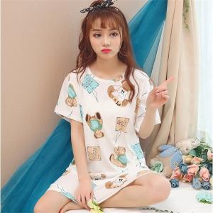 パジャマ ルームウェア レディース 春夏 パジャマ 綿 韓国風 ルームウェア ワンピース ロング 可愛い 部屋着 寝巻き P3の通販はau Pay マーケット 美良 商品ロットナンバー