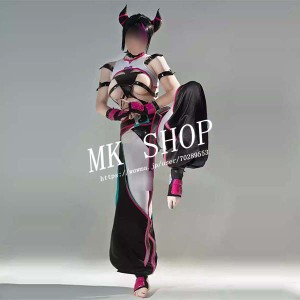 ウルトラストリートファイター4 ポイズン コスプレ衣装+ウィッグセット