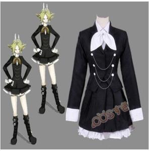鏡音リン ラスカル 高品質 コスプレ衣装 ウィッグ （初音ミク コスの 