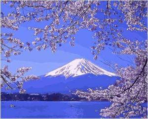 油絵額フレームセット 〔オンタケF6号〕 田所洋 「富士・忍野」 433×525×50mm 化粧箱入り 油絵額 フレームセット オンタケF6号 田所洋 「富士・忍野」 433×525×50mm