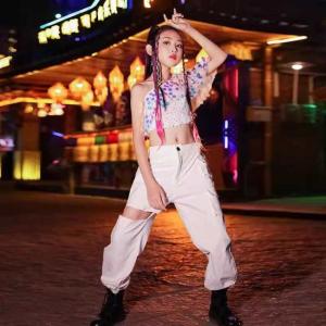 ホワイトフリルダンス衣装 ホワイトフリルパンツ XS ダンス衣装 白（楽天市場】k-pop 衣装