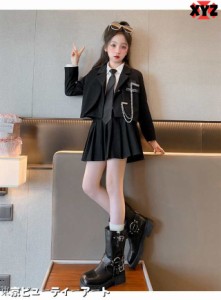 入学スーツ パンツスーツ 女の子 スカートスーツ 入学式 卒業式 かっこいい 韓国 子供服 女の子 セットアップ キッズ 発表会 スーツ   結