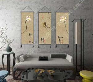 猫 水墨画 掛軸 暖簾 タペストリー 楽天市場】【今ならゲリラクーポン