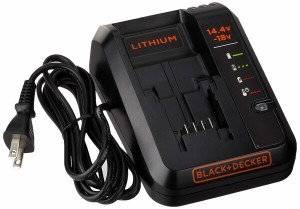 ブラックアンドデッカー(BLACK+DECKER) 急速充電器 リチウムイオン バッテリー用 電池 蓄電池 充電 チャージャー 14.4-18V LC1418N