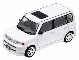 DIECASTTEAM 1/64 トヨタ bB RHD ホワイト 完成品