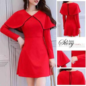 赤い ミニ ワンピースの通販 Au Pay マーケット