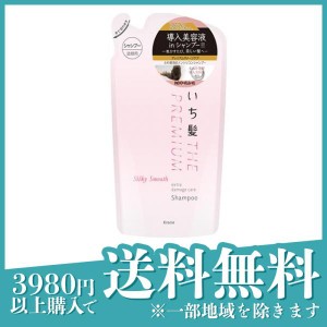 いち髪 THE PREMIUM(ザプレミアム) エクストラダメージケアシャンプー シルキースムース 340mL (詰め替え用)