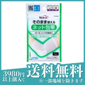 ケアハート そのまま使えるネット包帯 ひじ・手首 7cm×20cm 1枚(定形外郵便での配送)