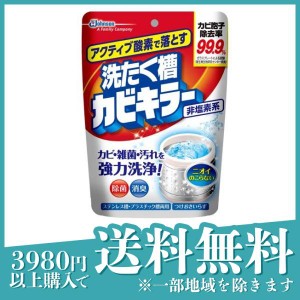 アクティブ酸素で落とす 洗たく槽カビキラー 非塩素系 粉末タイプ 250g