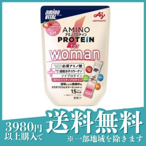  3個セットアミノバイタル アミノプロテイン for Woman ストロベリー味 3.8g× 10本入