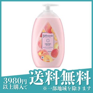 ジョンソンボディケア ラスティングモイスチャー アロマミルク ピーチとアプリコットの香り 500mL (ポンプ)