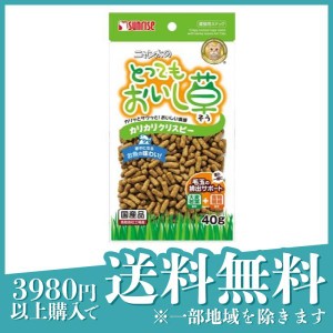 サンライズ ニャン太のとってもおいし草 カリカリクリスピー 40g(定形外郵便での配送)