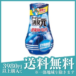 トイレの消臭元 便臭ストロング フレッシュEXクリア 400mL