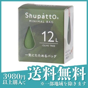 マーナ Shupatto(シュパット) ミニマルバッグ Drop 12L 1個入 (オリーブツリー)