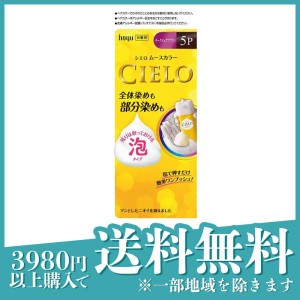 CIELO(シエロ) ムースカラー 5P ダークピュアブラウン 1個(定形外郵便での配送)