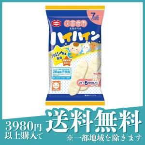  3個セット亀田製菓 災害食用ハイハイン 長期保存食 7ヵ月頃から 2枚× 6袋入(定形外郵便での配送)