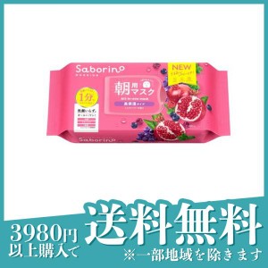 サボリーノ 朝用マスク 目ざまシート 完熟果実 高保湿タイプ N 30枚入