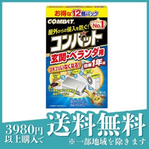 KINCHO コンバット 玄関・ベランダ用 1年用 12個入