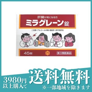 第３類医薬品日邦薬品工業 ミラグレーン錠 PTP 45錠(定形外郵便での配送)