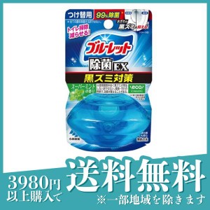 液体ブルーレットおくだけ除菌EX スーパーミントの香り 67mL (つけ替用)(定形外郵便での配送)