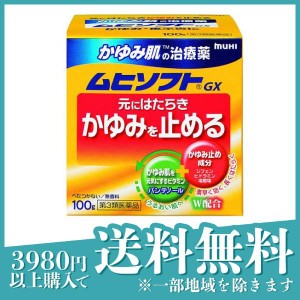 第３類医薬品 3個セットムヒソフトGX 100g かゆみ止め クリーム