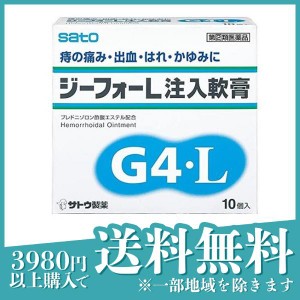 指定第２類医薬品 3個セットジーフォーL注入軟膏 10個(定形外郵便での配送)