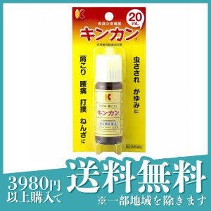 第２類医薬品 3個セットキンカン 20mL 塗り薬 かゆみ止め 虫刺され 痛み止め 肩こり 腰痛 捻挫 市販