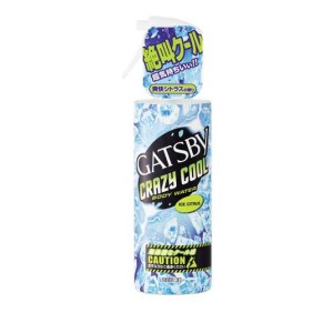 クール 冷却 汗 GATSBY ギャツビー クレイジークール ボディウォーター アイスシトラス 170mL