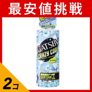  2個セットクール 冷却 汗 GATSBY ギャツビー クレイジークール ボディウォーター アイスシトラス 170mL