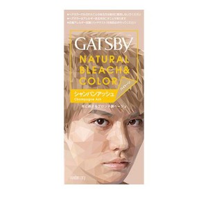 ギャツビー(GATSBY) ナチュラルブリーチカラー シャンパンアッシュ [1剤35g+2剤70mL] 1個(定形外郵便での配送)