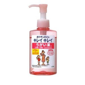 キレイキレイ うがい薬 フルーツミント ピーチ味 200mL