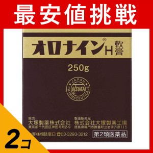 第２類医薬品 2個セットオロナインH軟膏 250g ニキビ 吹き出物 ひび割れ しもやけ あかぎれ