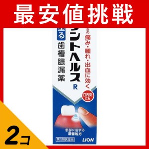 第３類医薬品 2個セット デントヘルスR 40g 歯槽膿漏の薬 市販薬 歯茎の腫れ 歯肉炎 塗り薬