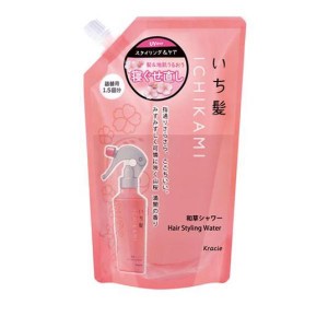 いち髪 髪＆地肌うるおう寝ぐせ直し和草シャワー 375mL (詰め替え用)